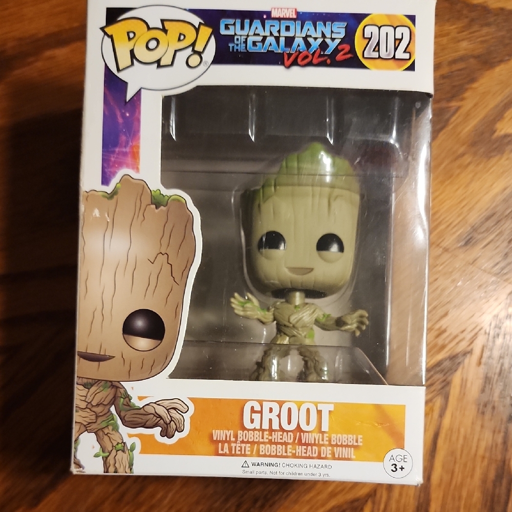 Guardians of the Galaxy Groot Funko #202 NIB